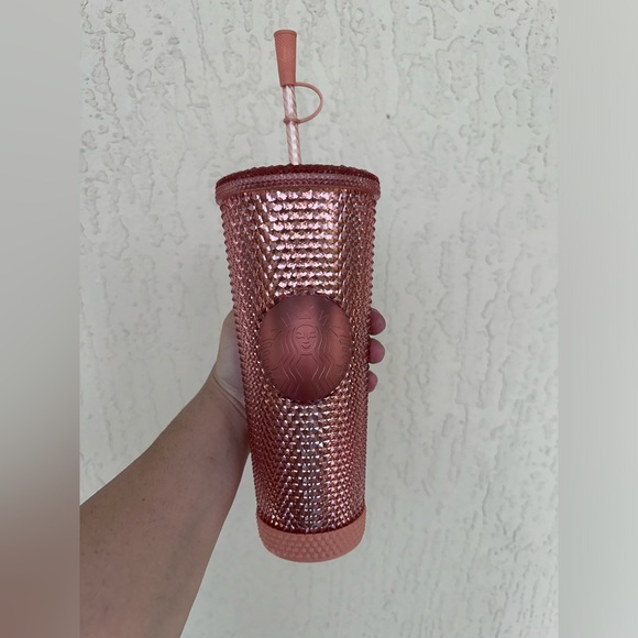 Starbucks ORIGINAL ROSE GOLD STUDDED CUP 🌹 - Picture 11 of 14